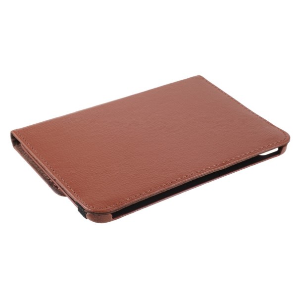SKALO iPad Mini (2021) 360 Litchi Flip Cover - Brun Brown