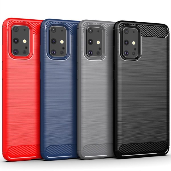 SKALO Samsung S20 Armor Carbon Stöttåligt TPU-skal - Fler färger Röd