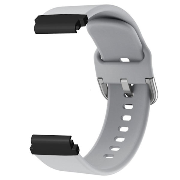 SKALO Garmin Fenix 8 43mm Silikonearmbånd Formtilpasset - Vælg farve Grey