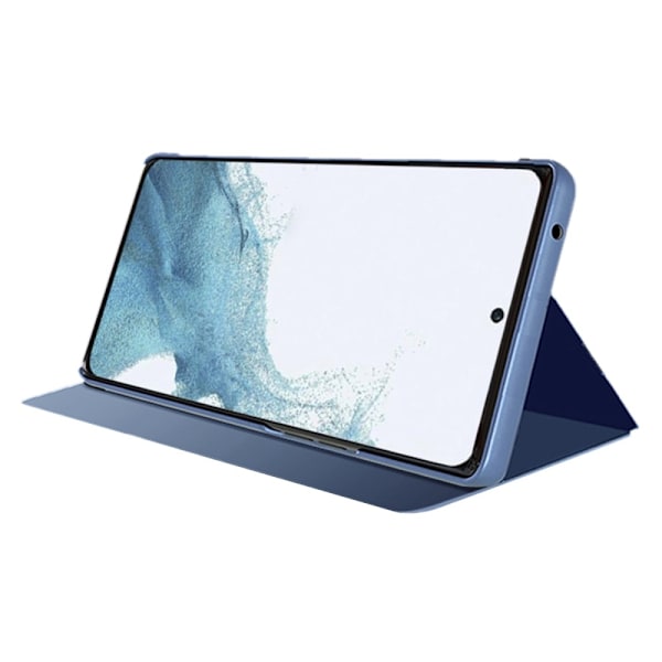 SKALO Samsung A56 5G Clear View Plånboksfodral - Svart Svart