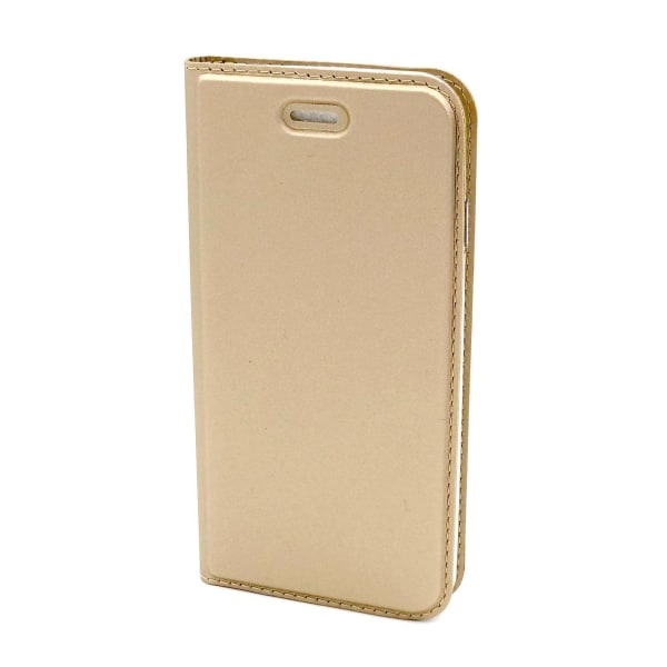 SKALO iPhone SE (2020/2022) Plånboksfodral Ultratunn design - Fler färger Guld