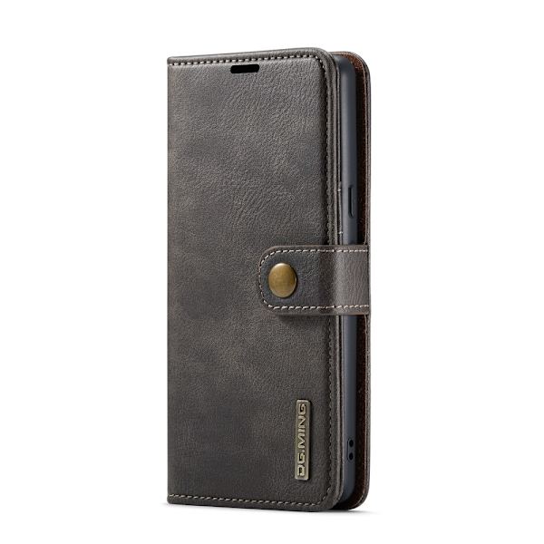 DG MING Google Pixel 8a 2-i-1 Magnet Plånboksfodral - Grå grå
