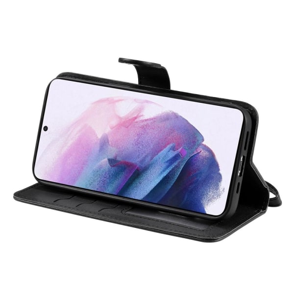 SKALO Samsung S22+ Magnetskal/plånbok "2 i 1" - Fler färger Svart