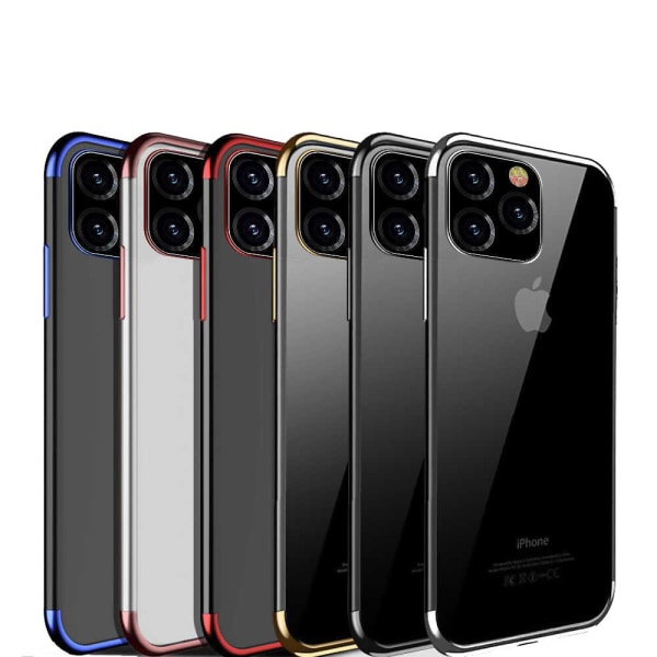 Design TPU-skal Electro Plating till iPhone 11 Pro Max - fler fä Blå