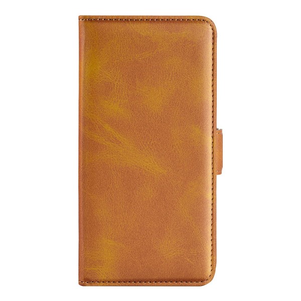 SKALO Motorola Moto G22 Premium Wallet Flip Cover - Lys brun Light brown