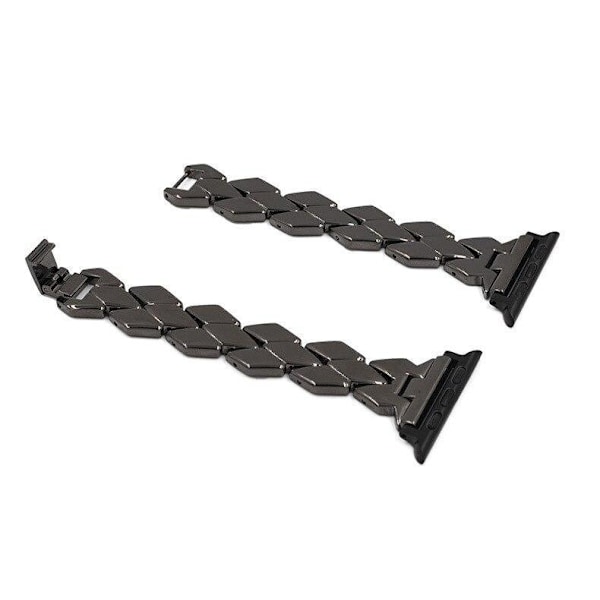 SKALO Metalarmbånd "Braided" Apple Watch Series 4-6 40mm - Vælg farve Pink gold