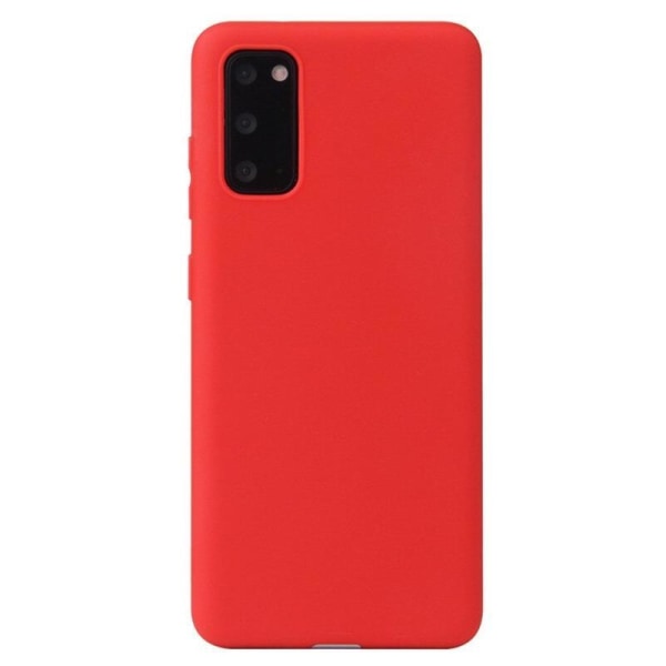SKALO Samsung A71 Ultraohut TPU-kuori - Valitse väri Red