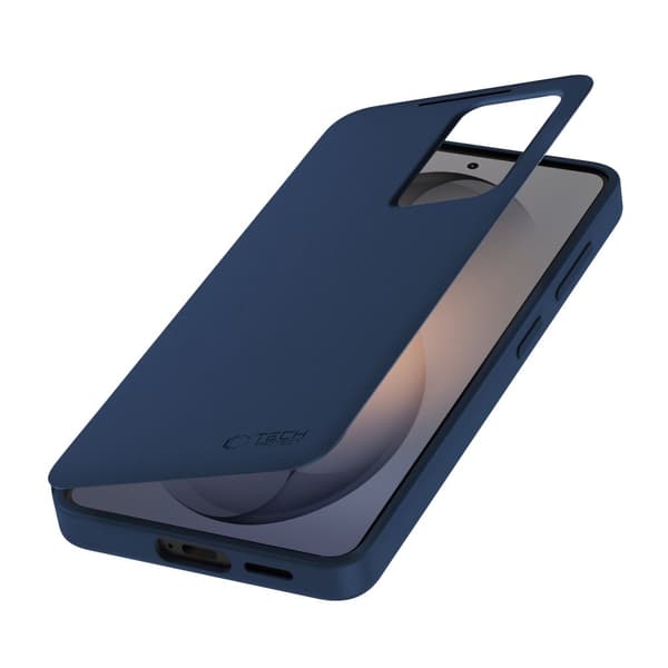 Tech-Protect Smart Wallet Window med kortlomme til Samsung Galaxy S26 FE - Mørkeblå Dark blue
