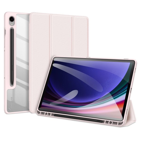 DUX DUCIS Samsung Tab S9/S9 FE TOBY Series Trifold Fodral - Rosa Rosa