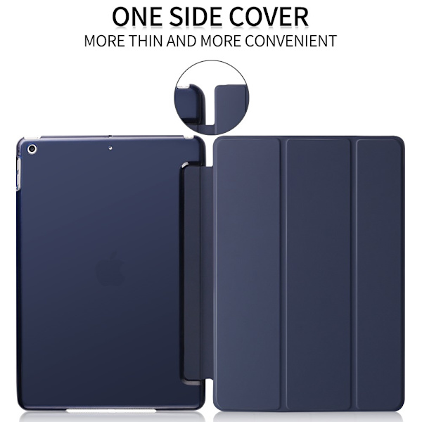 SKALO iPad 10.2 Trifold Flip Cover - Mørkeblå Dark blue