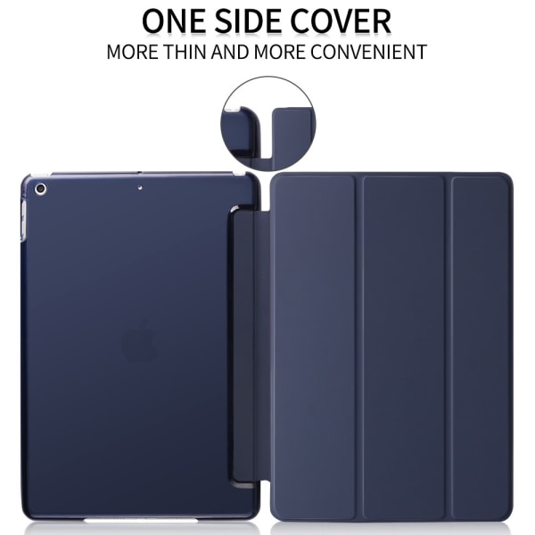 SKALO iPad 10.2 Trifold Suojakotelo - Tummansininen Dark blue