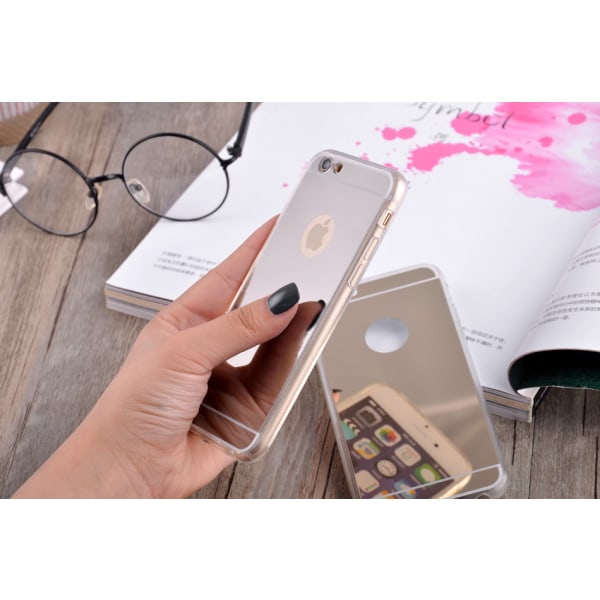 Spegelskal iPhone 6/6S Silver