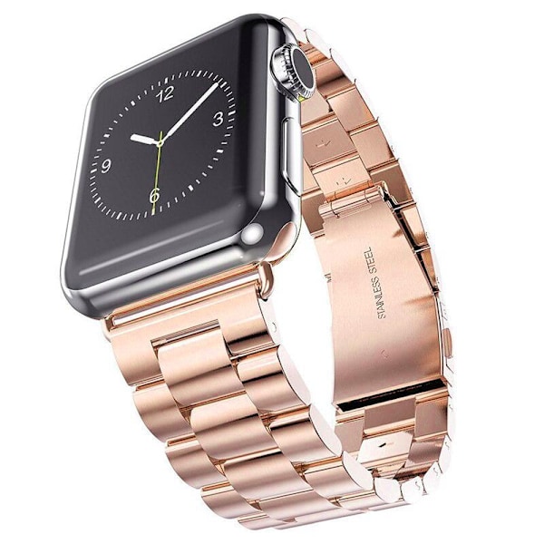 SKALO Lænkearmbånd Apple Watch SE 40mm - Vælg farve Pink gold