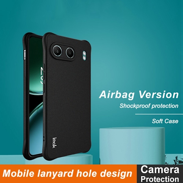 IMAK OnePlus Nord 4 Airbag Corners Skal Svart
