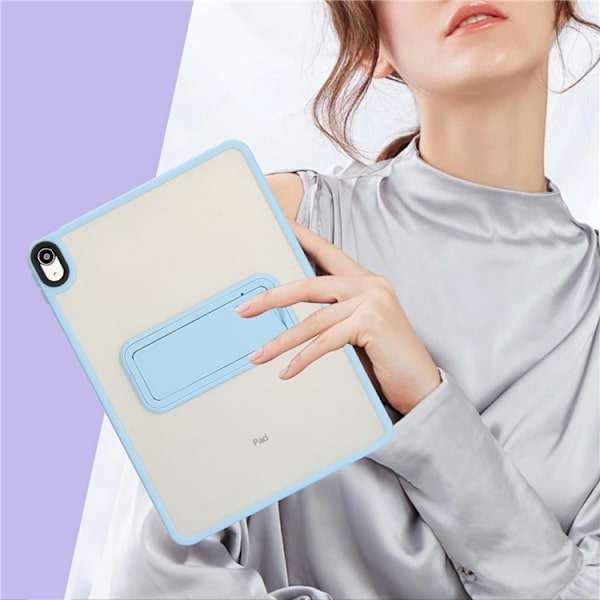 SKALO iPad 11" (2025) Color Hybrid Kickstand Suojakuori - Turkoosi Turquoise