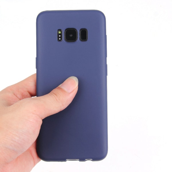 SKALO Samsung S8 Ultratynd TPU-skal - Vælg farve Blue