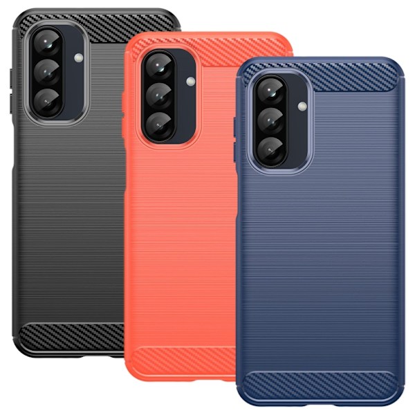 SKALO Samsung A26 5G Armor Carbon Suojakuori - Valitse väri Blue