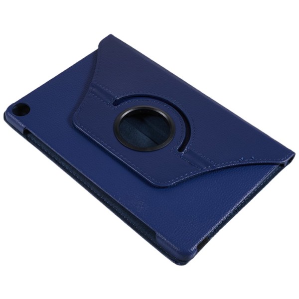 SKALO Lenovo Tab M10 (Gen 3) 360 Litchi Flip Cover - Mørkeblå Dark blue