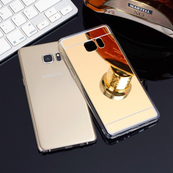 Spegelskal Samsung S7 Gold
