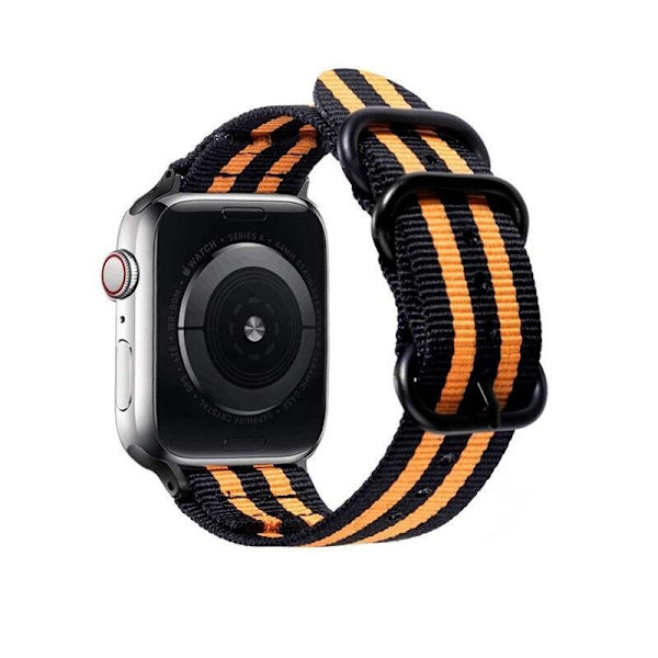 SKALO Nato-ranneke Nylon Apple Watch Series 4-6 40mm - Valitse väri Multicolor
