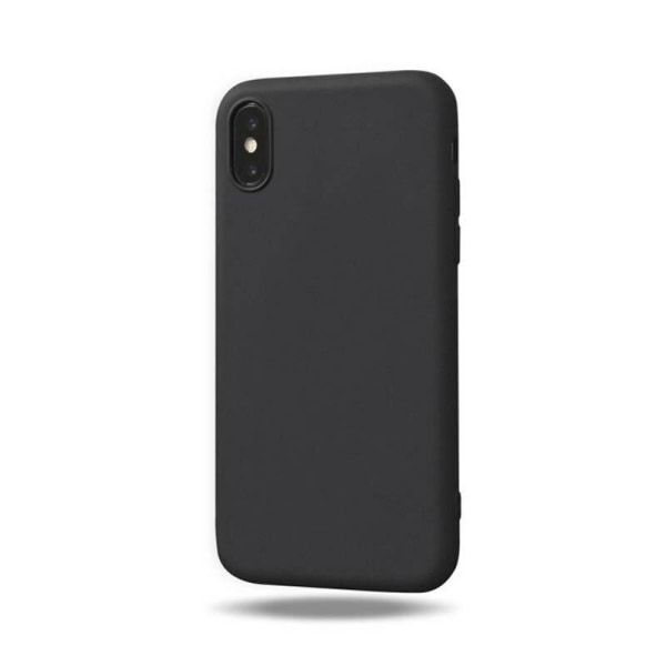 SKALO iPhone X/XS Ultratynd TPU-skal - Vælg farve Black
