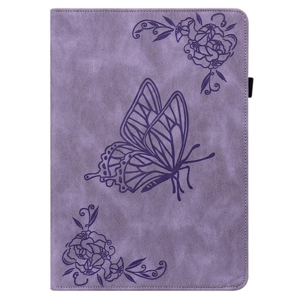 SKALO Lenovo Tab M7 (Gen 3) Mandala Butterfly Flip Cover - Lilla Purple