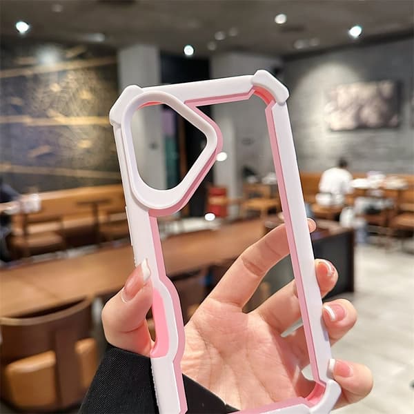 SKALO iPhone 17 Robust Hörnskydd Skal - Grå grå