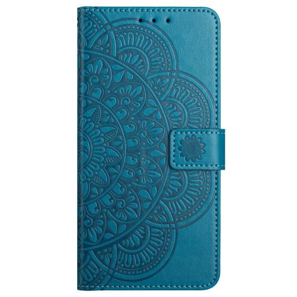 SKALO Xiaomi Redmi Note 13 Pro+ Mandala lompakkokotelo - Sininen Blue