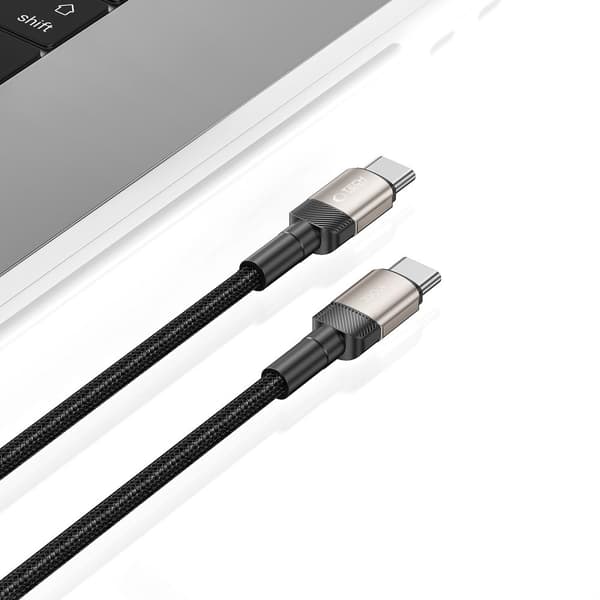 Tech-Protect UltraBoost Evo USB-C-kabel 100W 1m - Titanium Grey