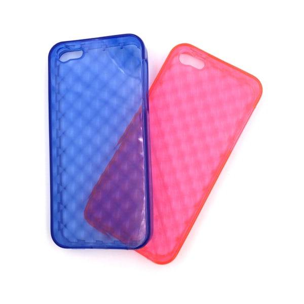 Facet Cover iPhone 5 / 5S / SE - enemmän värejä Light blue