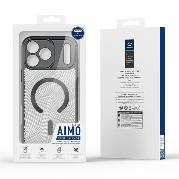 DUX DUCIS iPhone 17 Pro Max Aimo Series Cover - Sort Black
