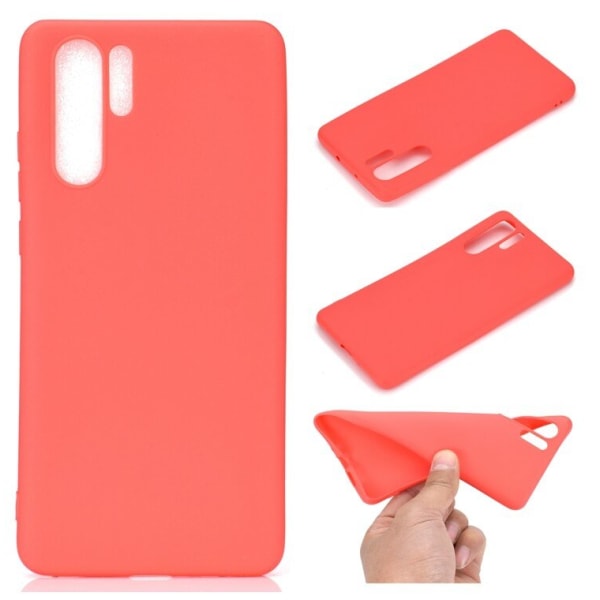 Samsung Note 10 PLUS Ultratunn Silikonskal Red