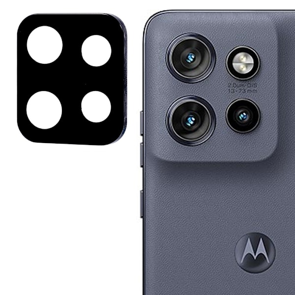 2-KPL SKALO Motorola Edge 50 Neo 5G 3D -panssarilasit kameroille - Musta Black
