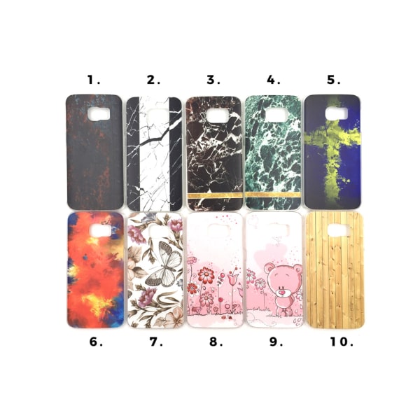 Skal med motiv Samsung S6 Edge MultiColor #10