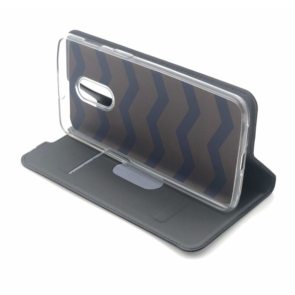 Plånboksfodral Ultratunn design Oneplus 7 - fler färger Blå
