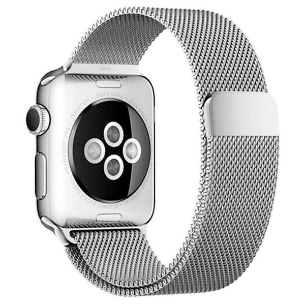 SKALO Milanese Loop Apple Watch Series 10 46mm - Fler färger Silver