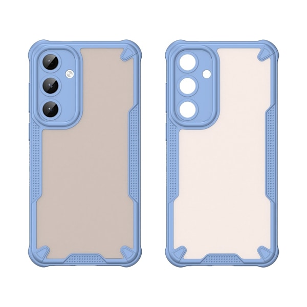 SKALO Samsung S25+ Armor Hybrid Frosted Skal - Blå Blå