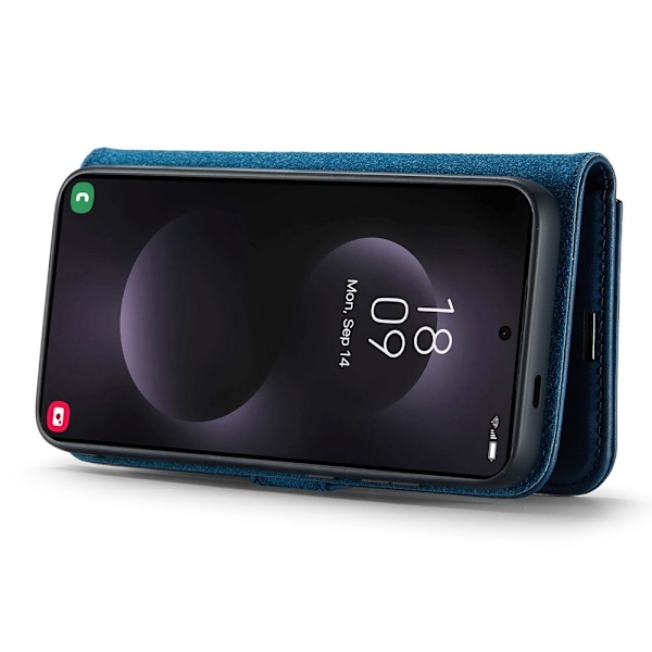 DG MING Samsung S25 Edge 2-i-1 Magnet Plånboksfodral - Blå Blå