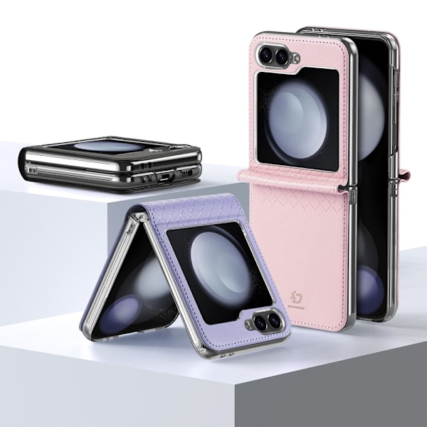 DUX DUCIS Samsung Z Flip6 Bril-Series Fold Suojakuori - Pinkki Pink