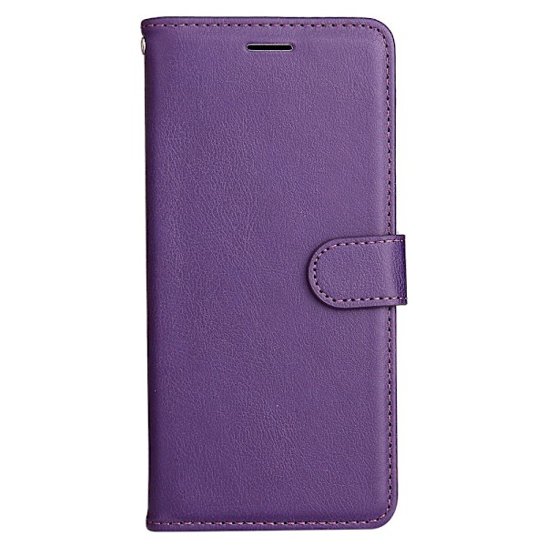 SKALO Motorola Edge 50 5G PU-læder Pungetui - Vælg farve Purple