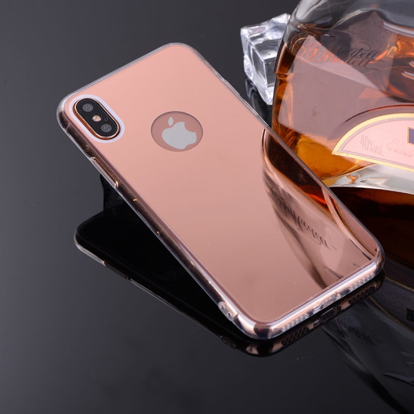 Spegelskal iPhone XS Max Silver