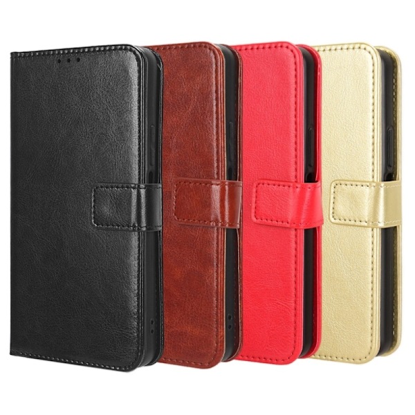 SKALO Nothing Phone (3a) Pro 5G PU-læder Flip Cover - Brun - Vælg farve Brown