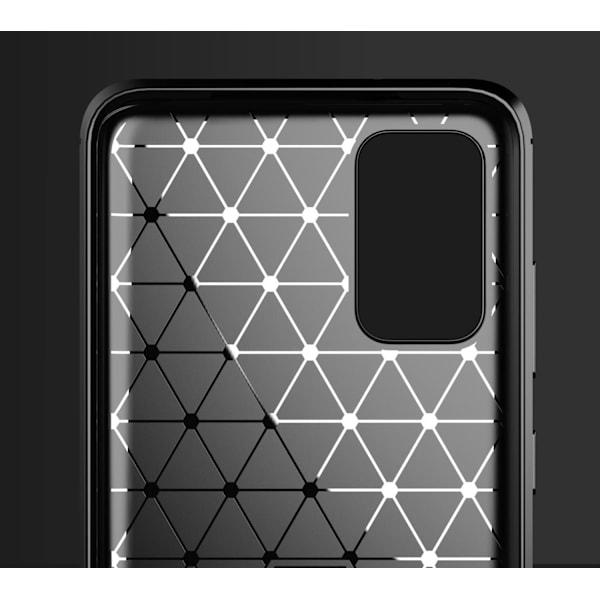 Stöttåligt Armor Carbon TPU-skal Samsung S20 Plus - fler färger Svart