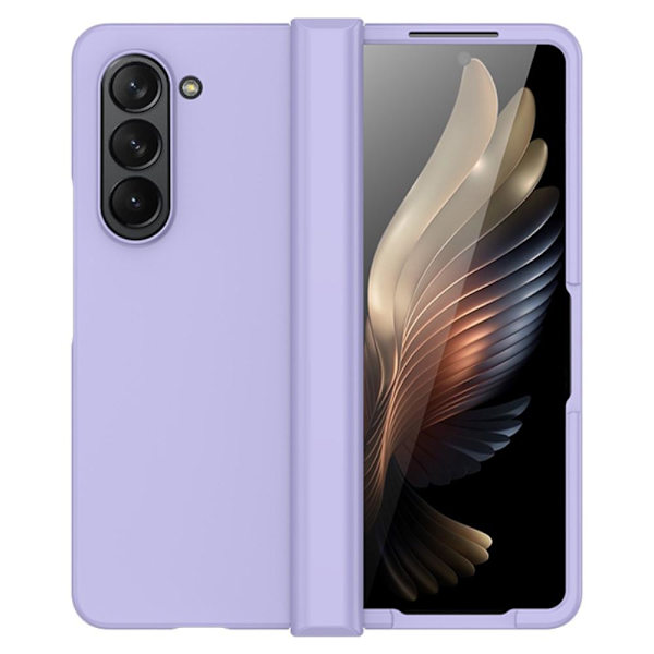 SKALO Samsung Z Fold5 Skin-touch Fold Cover - Lilla Purple
