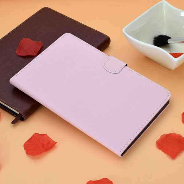 SKALO Samsung Tab A7 Lite PU-Läder Fodral - Rosa Rosa