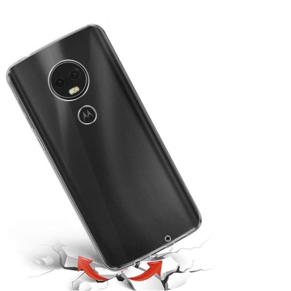 Transparent Silikon TPU-Skal till Moto G7 / Moto G7 PLUS Transparent