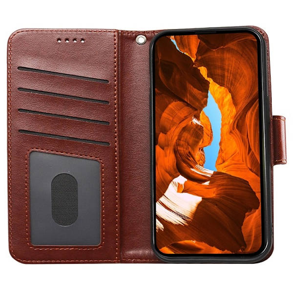 SKALO Nothing CMF Phone 2 Pro PU-nahka Lompakkokotelo - Ruskea Brown