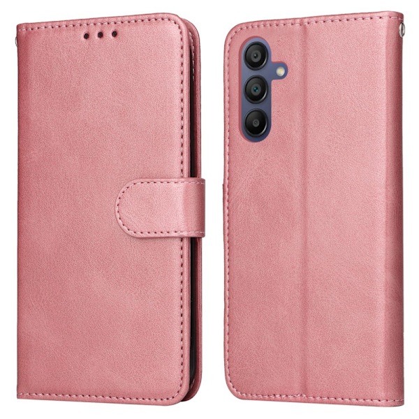 SKALO Samsung A16 PU-Läder Plånboksfodral - Fler färger Rosa