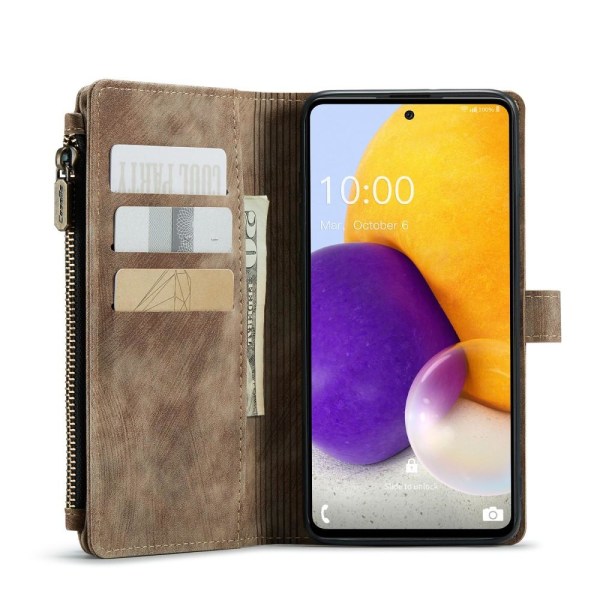 CaseMe Samsung A13 4G CaseMe Big Wallet Pungetui - Brun Brown