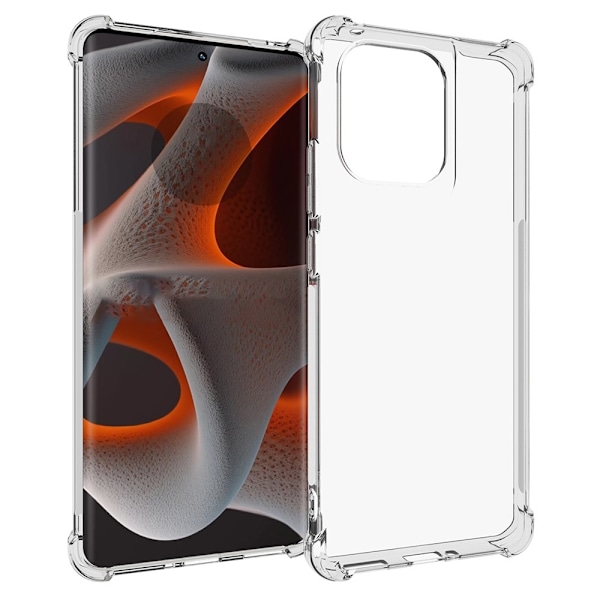 SKALO Motorola Edge 50 Pro 5G Extra strong TPU-skal Transparent